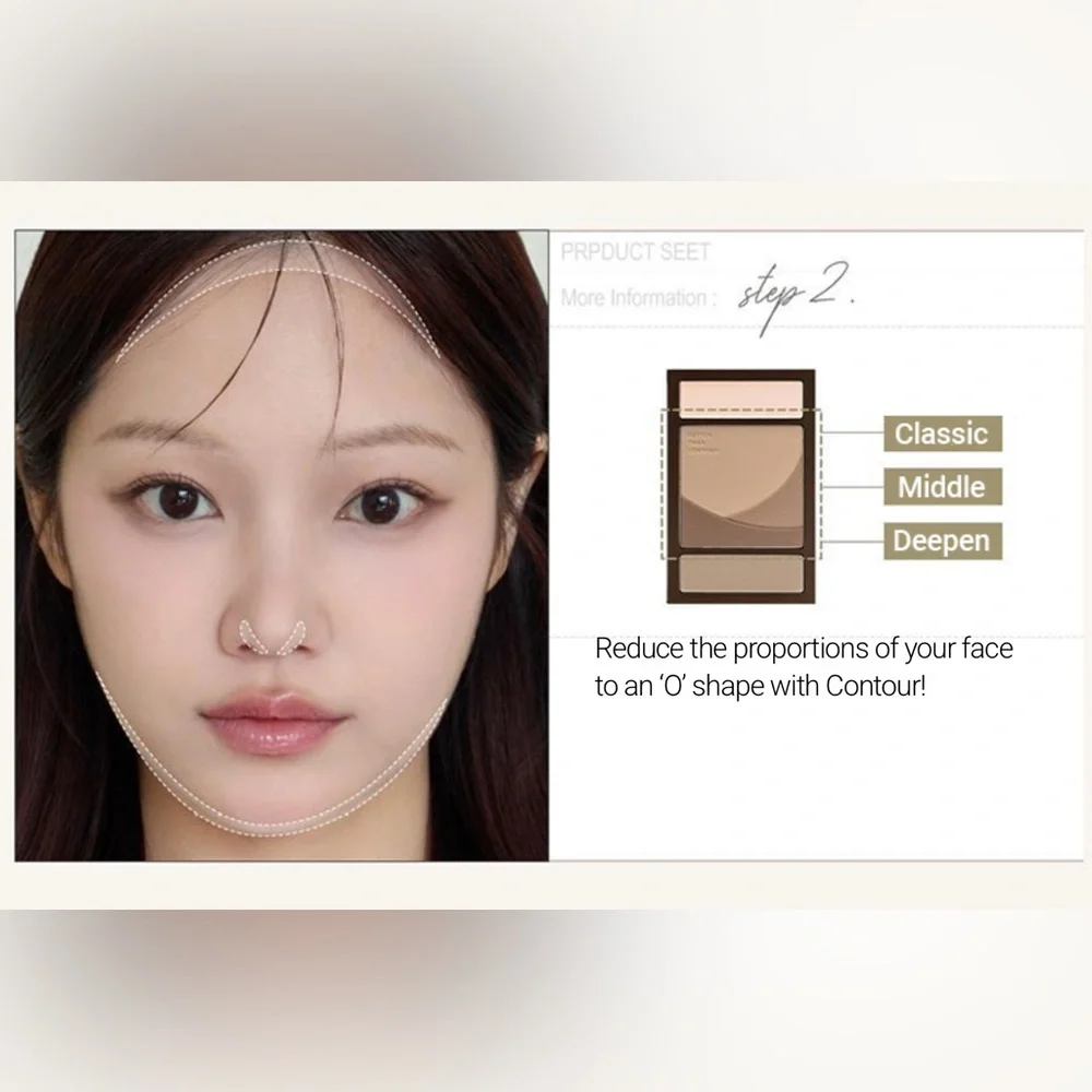 Rom&nd Neutral Warm Better Than Contour Palette- neutral & warm skin tones